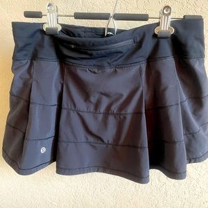 Lululemon Black Athletic Skirt